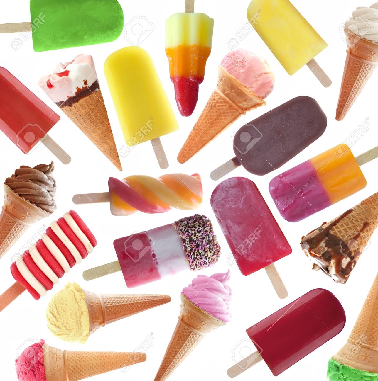 Imagen de helados y paletas
