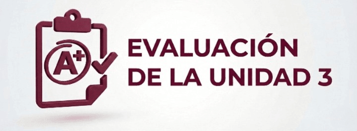 Sección: Evaluación de la unidad 3