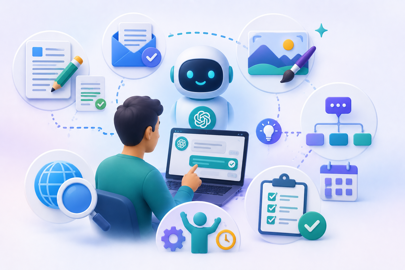 Imagen de la Unidad 2: ChatGPT: Tu asistente digital - Clic para ampliar