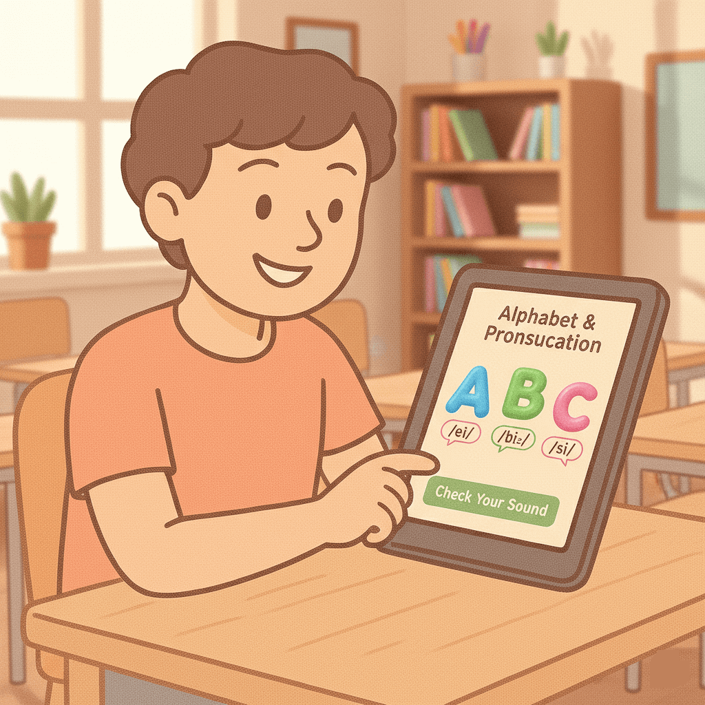 Acceder al tema: Alphabet and pronuntation