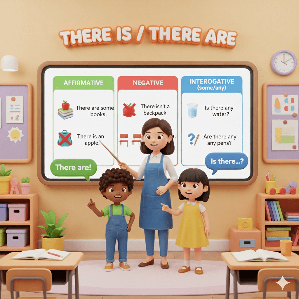 Acceder al tema: There is / There are