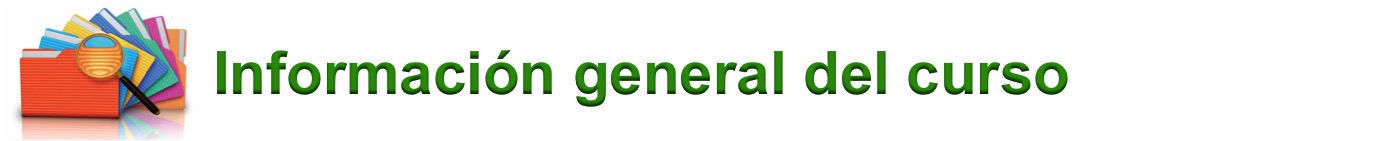 Información general del curso HD
